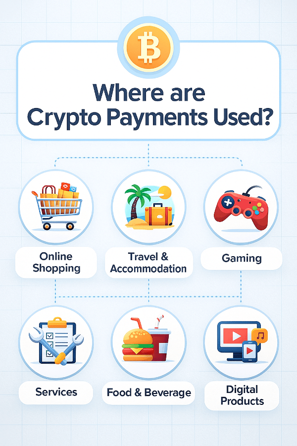 Where are Crypto Payments Used
