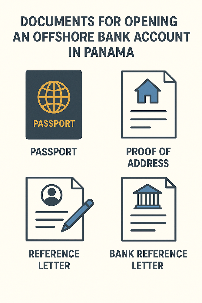 Documents for Opening an Offshore Bank Account in Panama