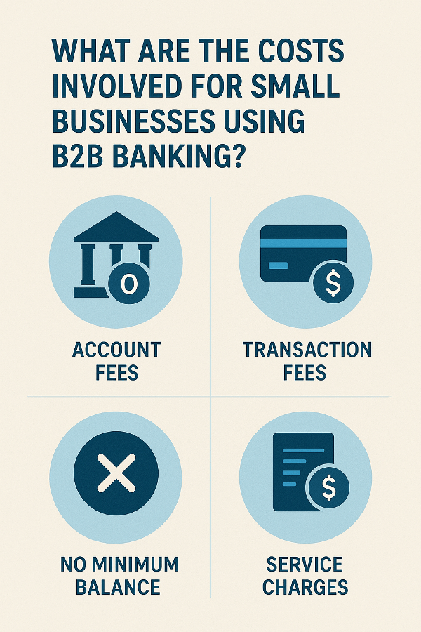 What Are the Costs Involved for Small Businesses Using B2B Banking