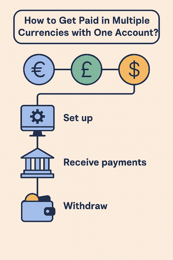 How to Get Paid in Multiple Currencies with One Account