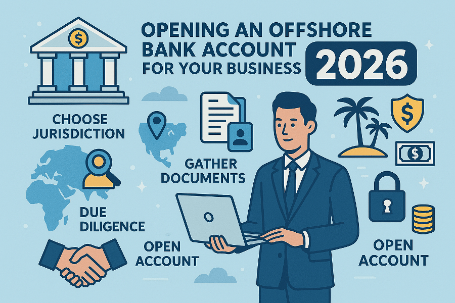 Opening Offshore Bank Account for Your Business in 2026